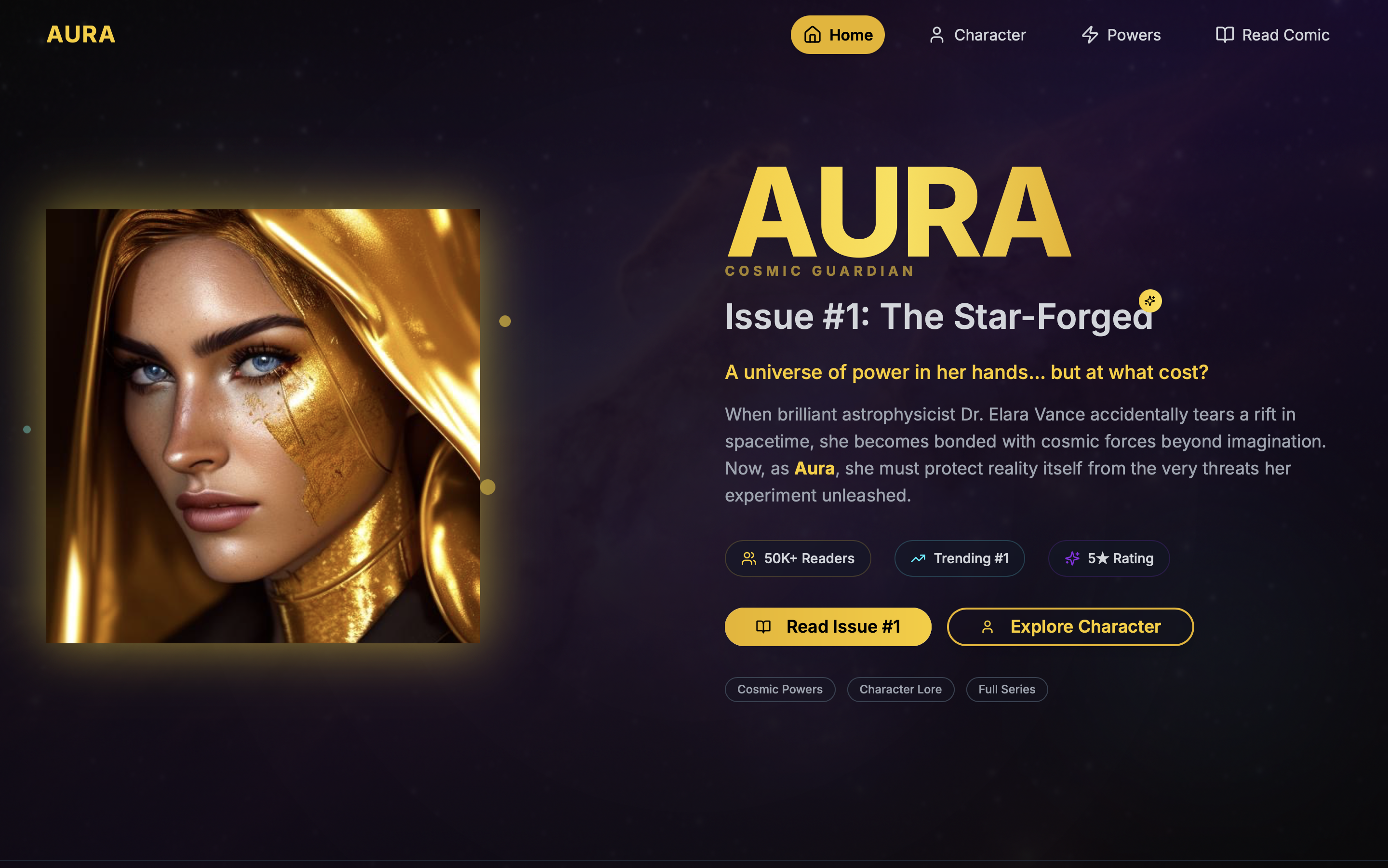 Aura Cosmic Weave Redesign